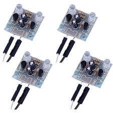 4-Piece Set 5mm LED Flash DIY Kit Electronic Kit PCB Circuit8956