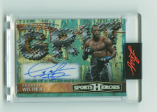 2026 Leaf Sports Heroes DEONTAY WILDER AUTO 3/5