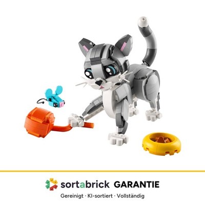 LEGO Creator (31163) Playful Cat   Generalüberholt | 407 Teile