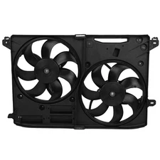 1Pcs Radiator Condenser Cooling Fan Assembly For 2013 2014 2015-2020 Ford Fusion