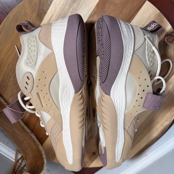 Adidas Originals Mens Streetball III 3 Basketball Shoes 9.5 Magic Beige FZ5815 NIB Adidas Originals Streetball III 3 Basketball Shoes Magic  main image 3