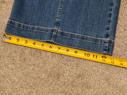 Spanx Seamed Front Wide Leg Jeans in Vintage Indigo Blue Size 1X P NWT! $168 - Picture 19 of 19