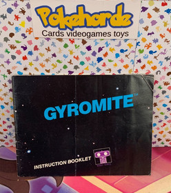 gyromite nes 5 screw hang tab cib canadian double seal black box