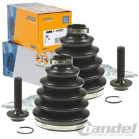 2X Spidan Achsmanschetten Satz Radseitig Passend FüR Audi A4 A5 A6 A7 A8 Q5 Q7 Q