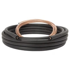 STREAMLINE 61220501 Liquid and Suction Line Set,50 ft,Copper 4E870
