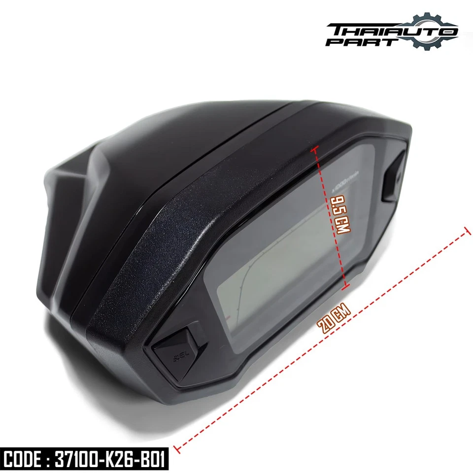 PARA HONDA MSX SF GROM 16-20 VELOCÍMETRO MEDIDORES PANTALLA CLÚSTER VELOCÍMETRO Foto 2 de 4