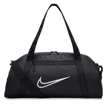 Nike Women's Black/White Gym Club Duffel Bag (24L) (DR6243-010) - NWT