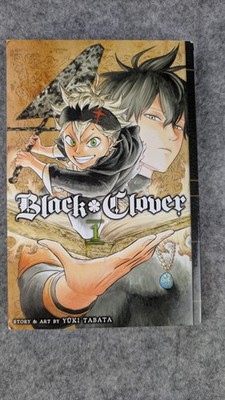 Black Clover Vol 1 The Boy's Vow Yuki Tabata VIZ PB Shonen Jump Manga Fantasy
