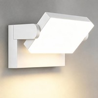 LED Wandleuchte AußEn 40W 3000K 3000Lm Weiß 360° Drehbar IP65 Garten Beleuchtung