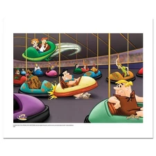 Hanna-Barbera "Bumper Cars" Numbered Limited Edition with Certificate of Authent