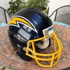 Vintage San Diego Chargers Football Helmet, Schutt/Bike Pro Air 1980's — photo 4