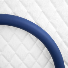 18 Blue Vinyl Half Wrap For Forever Sharp Half Wrap Steering Wheels