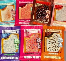 (10 Pastries) Legendary Protein Pastry - Pop Toaster Tart Variety Pack
