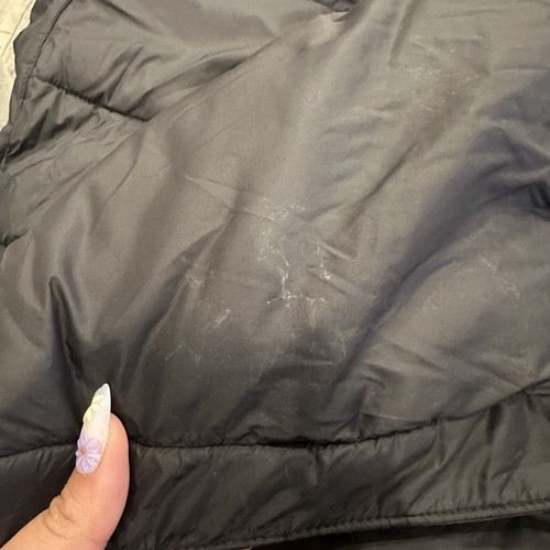 Zara Black Quilted Puffer Vest Jacket Women’s Size Medium Sleeveless Zip Up Coat - Picture 15 of 15