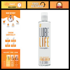 Hybrid Personal Lubricant - Silicone Water-Based, Long Lasting, Non-Sticky, 8