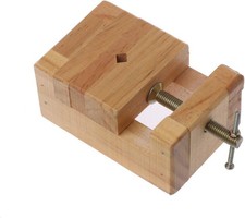 Wood Flat Vise Mini Clamp-on Bench Vise for Woodworking Carving Engraving