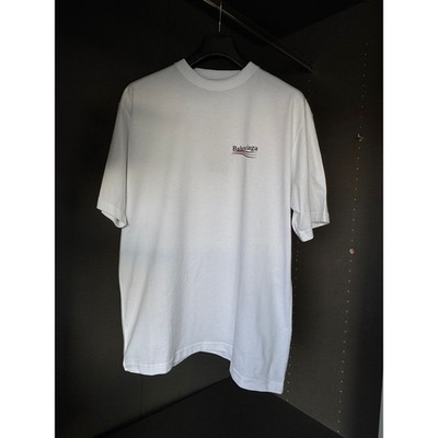 o1alis0126 Balenciaga Men's Political Campaign Large Fit T-Shirt