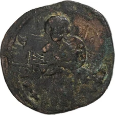 [#1505303] Constantine X, with Eudocia, Follis, 1059-1067, Constantinople, Bronz