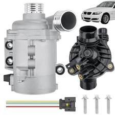 Electric Water Pump W/ Thermostat & Bolt 11517586925 For BMW 128i 325i 328i 528i