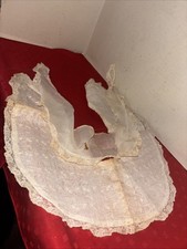 Vintage 1900's elegance detachable collar-stained- No Buttons ,Snaps-EstateFind