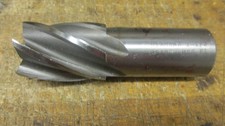 HSS Single Ended End Mill 1.25" Shank 6 Flute 1.5" Dia.