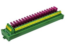 DC Power Fuse Distribution Strip Module 18 Position Screw Mount