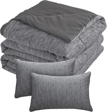 Cooling Comforter Set with 2 Pillow Cases - King Size Bundle