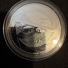 James Bond 2026 Silver Coin Bond of The 2010’s 007