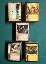 LOTR TCG Lot of 496 Cards. NO DOUBLES All Unique Cards All Regulars. No Foils