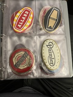 Wheaties Tin Cereal car Emblems Medallions Lot Of 31 Total Collection