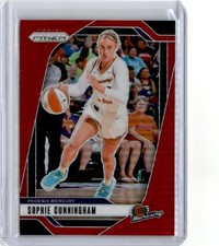 2024 Panini Prizm WNBA #117 Sophie Cunningham Red Prizm /299 Mercury / Fever