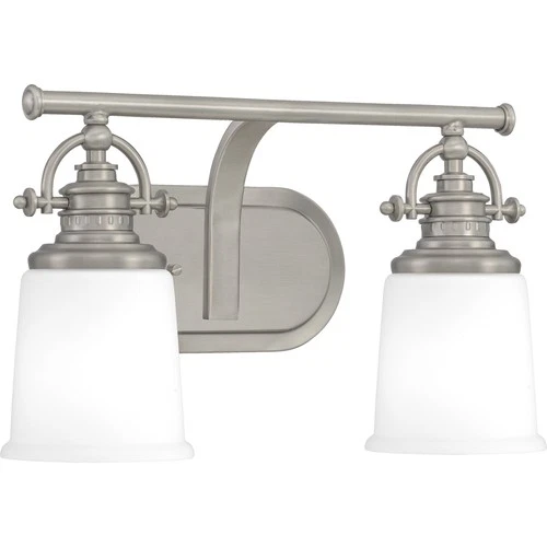 Quoizel GRT8602 Grant 2 Light 16"W Bathroom Vanity Light - Chrome - Picture 6 of 7