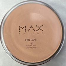 Max Factor Pan-Cake foundation Powder 101 Nat...