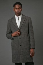 Maine Dark Brown Epsom Coat Mens Casual Jackets & Coats