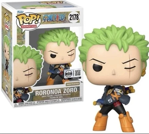 Funko Pop! Animation One Piece Roronoa Zoro Royalty 3500 PCS Limited w/ Protect…