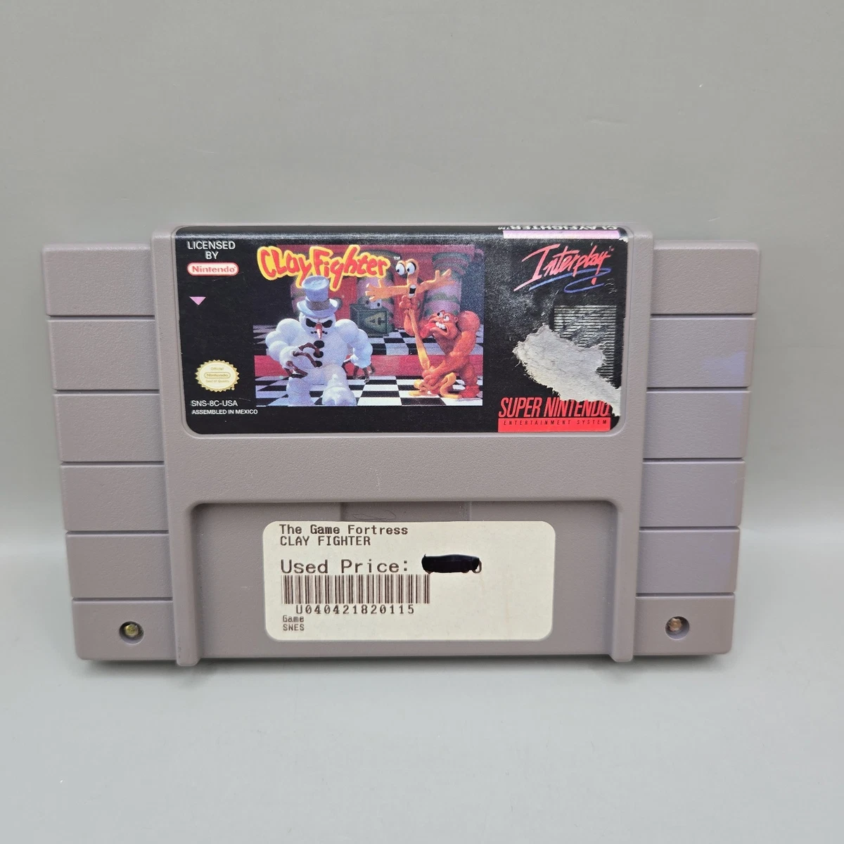 Clay Fighter Nintendo SNES Video Games for sale - eBay