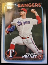 2024 Topps Series 2 Baseball Andrew Heaney #665 Texas Rangers