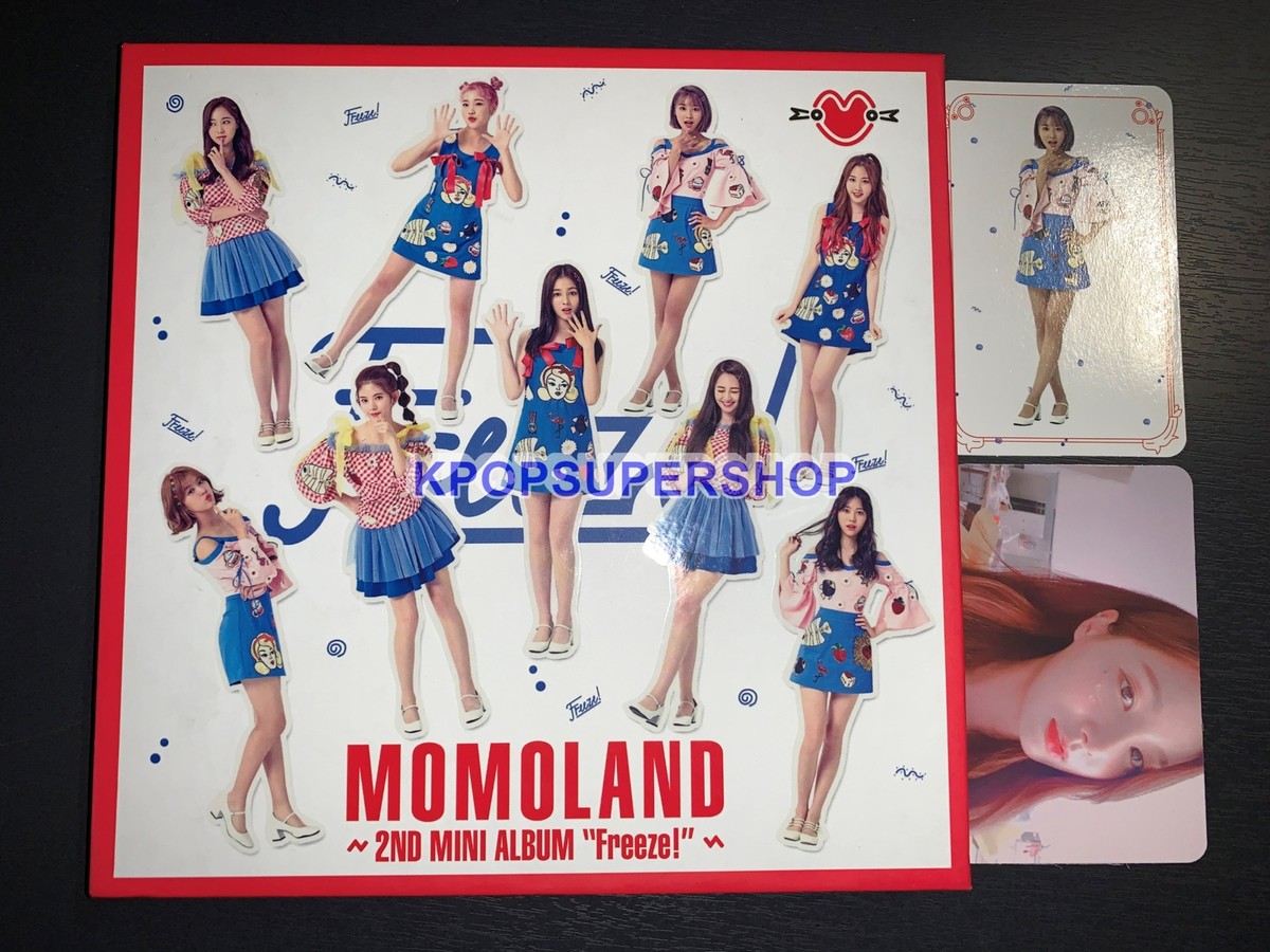 MOMOLAND 2nd Mini Album Freeze! CD Hyebin Yeonwoo Photocard Great