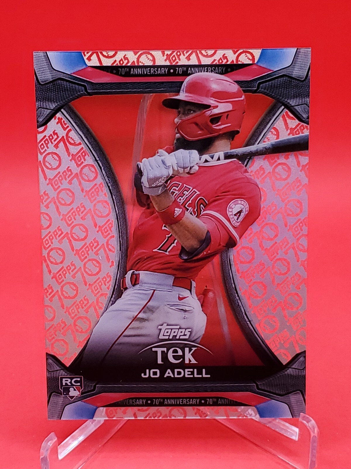 Jo Adell 2021 Topps Update RC #TTA-23 Tek Acetate Insert L.A. Angels Rookie 