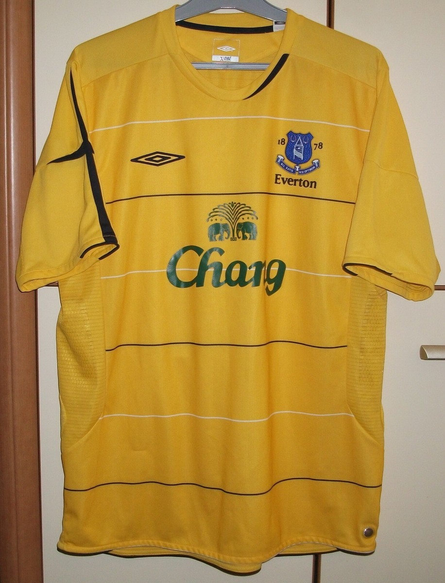 Everton Umbro 05/06 away キーパーユニ Everton Umbro 05/06 away キーパーユニ - メルカリ