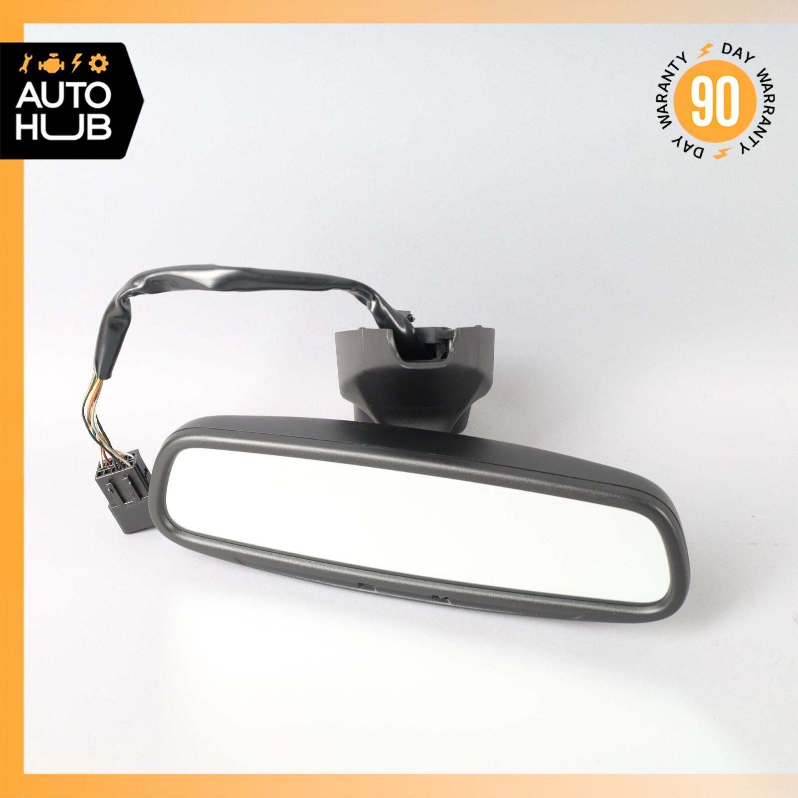 03-13 Maserati Quattroporte M139 Interior Rear View Mirror Black OEM