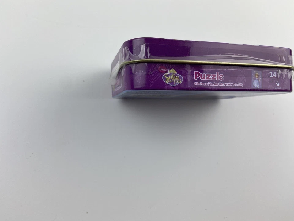 Sofía el Primer SET Puzzles en Caja de Lata 24 Piezas Divertido Juego Juguete Regalo Fiesta Pack Foto 3 de 3