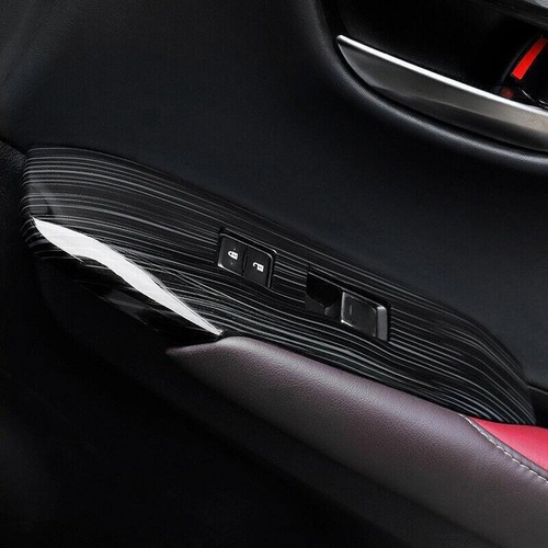 For Lexus NX200t 300 300h 2015-2021 Black Wood Window Lift Panel Switch Cover 4* - Picture 3 of 7