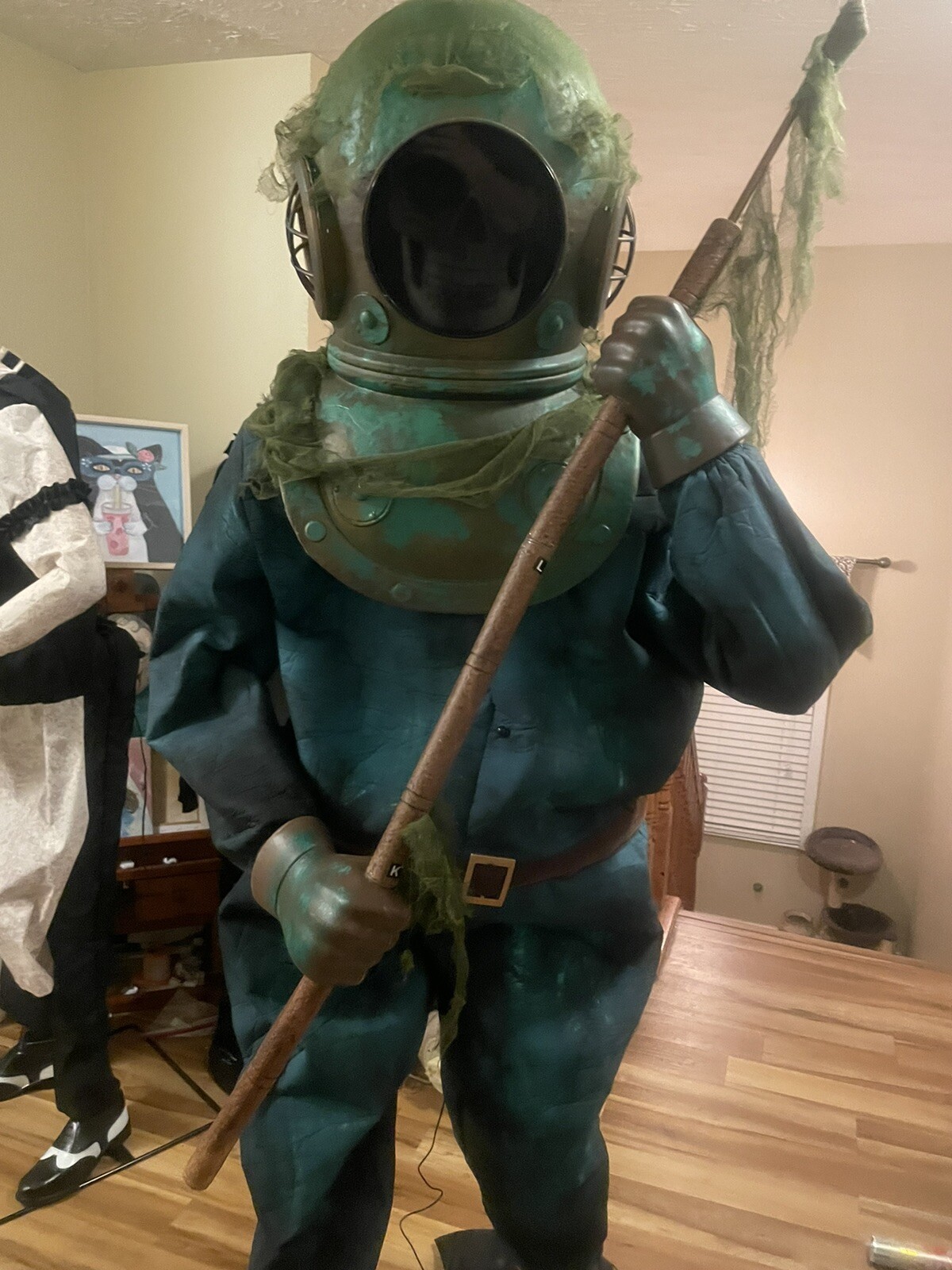 Lowe’s Haunted Deep Sea Diver Halloween Animatronic Prop
