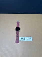 Fitbit Versa Fitness Smartwatch Peach/Rose Gold Aluminum FB504 Works  
