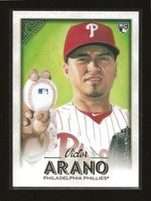 2018 Topps Gallery Base Card Victor Arano Philadelphia Phillies RC (#136) B