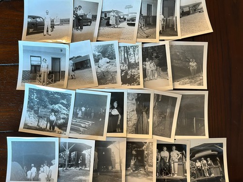 1953 MAMMOTH CAVE KY Vintage Vacation Photographs - Hercules, Motor Court Motel