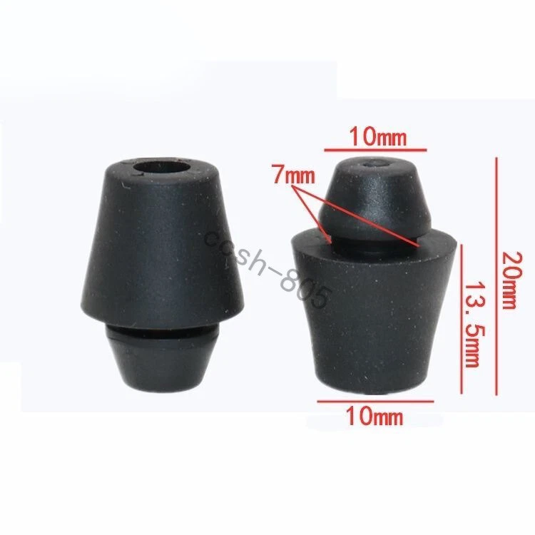 5 piezas parachoques delantero coche capó goma tapón amortiguador para Nissan Foto 2 de 4