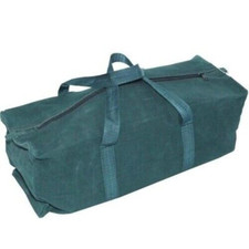 24'' Tool Storage Bag Canvas Zip Garage Holdall Case Heavy Duty Handled Portable