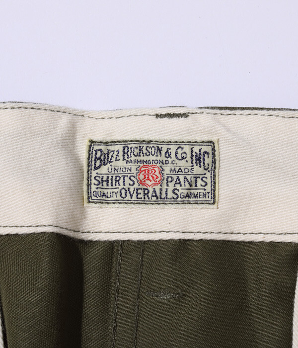 BUZZ RICKSON'S Lot No. BR40025 ORIGINAL SPEC. CHINOS ONE